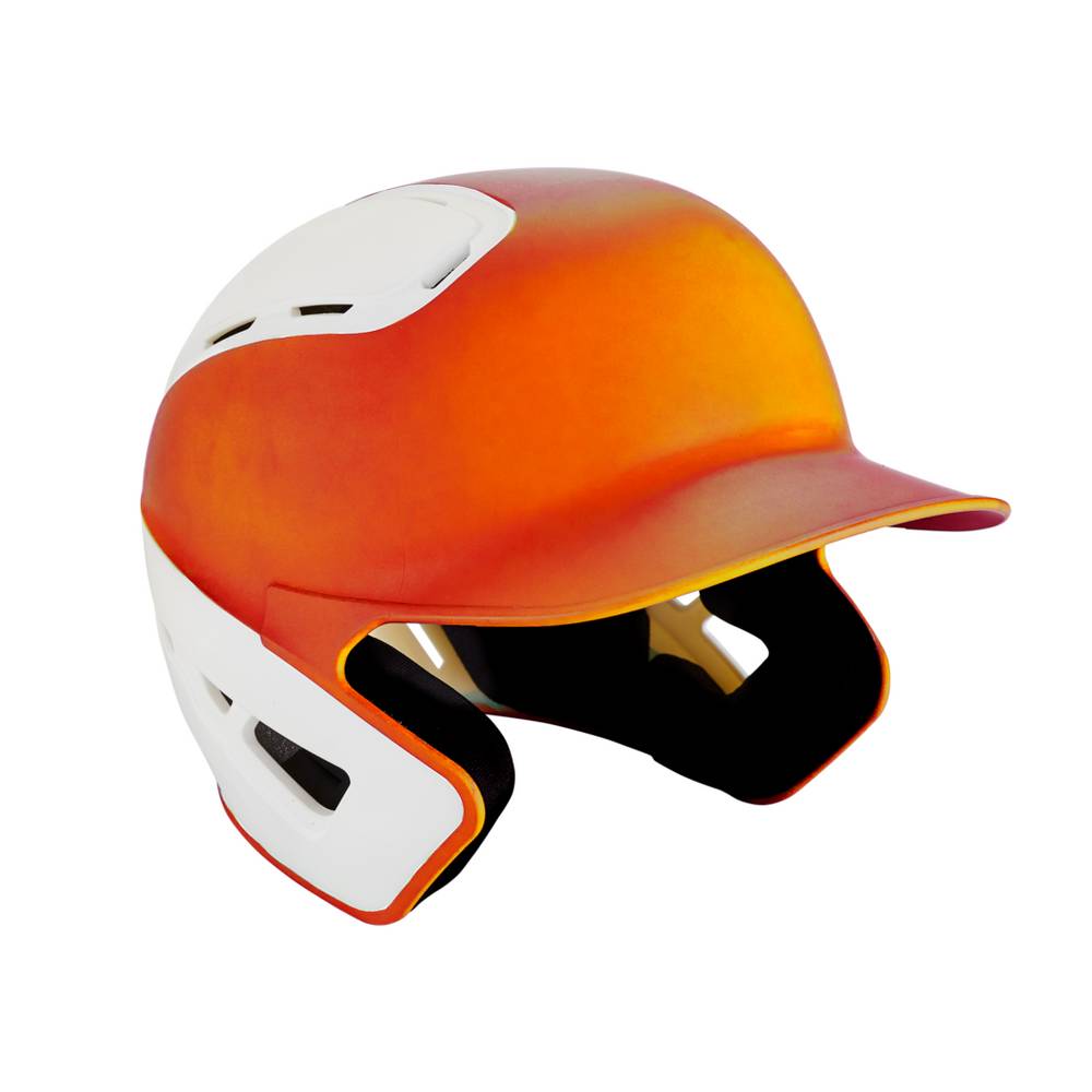 Mens Mizuno B6 Baseball Batting Helmet Orange/White Philippines (GFXQHC679)